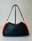 W5-7344 LIVIA Borsa Bicolore Doll Vinaccia/Nero
