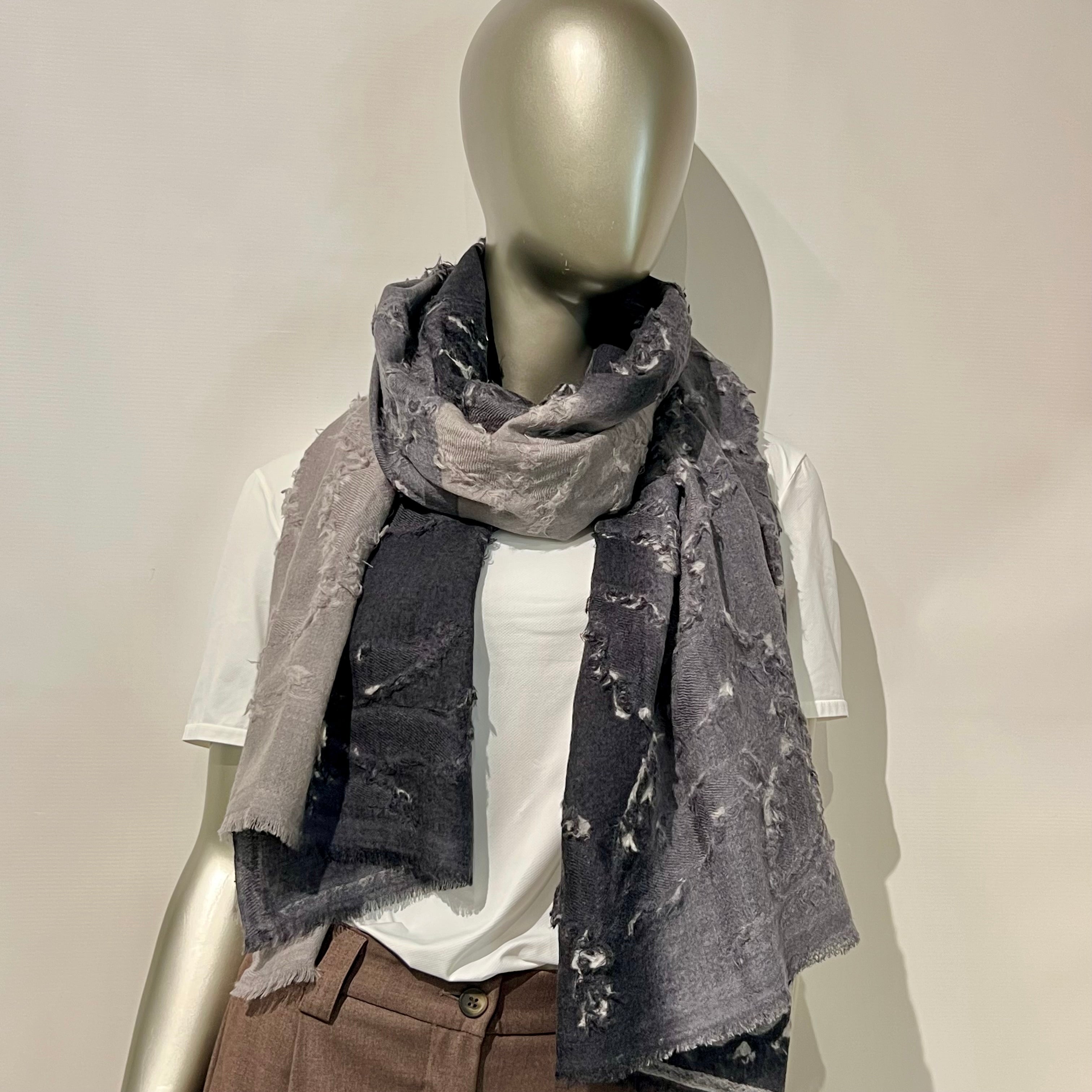 W6-Tulipano 1048 Sciarpa Grigio