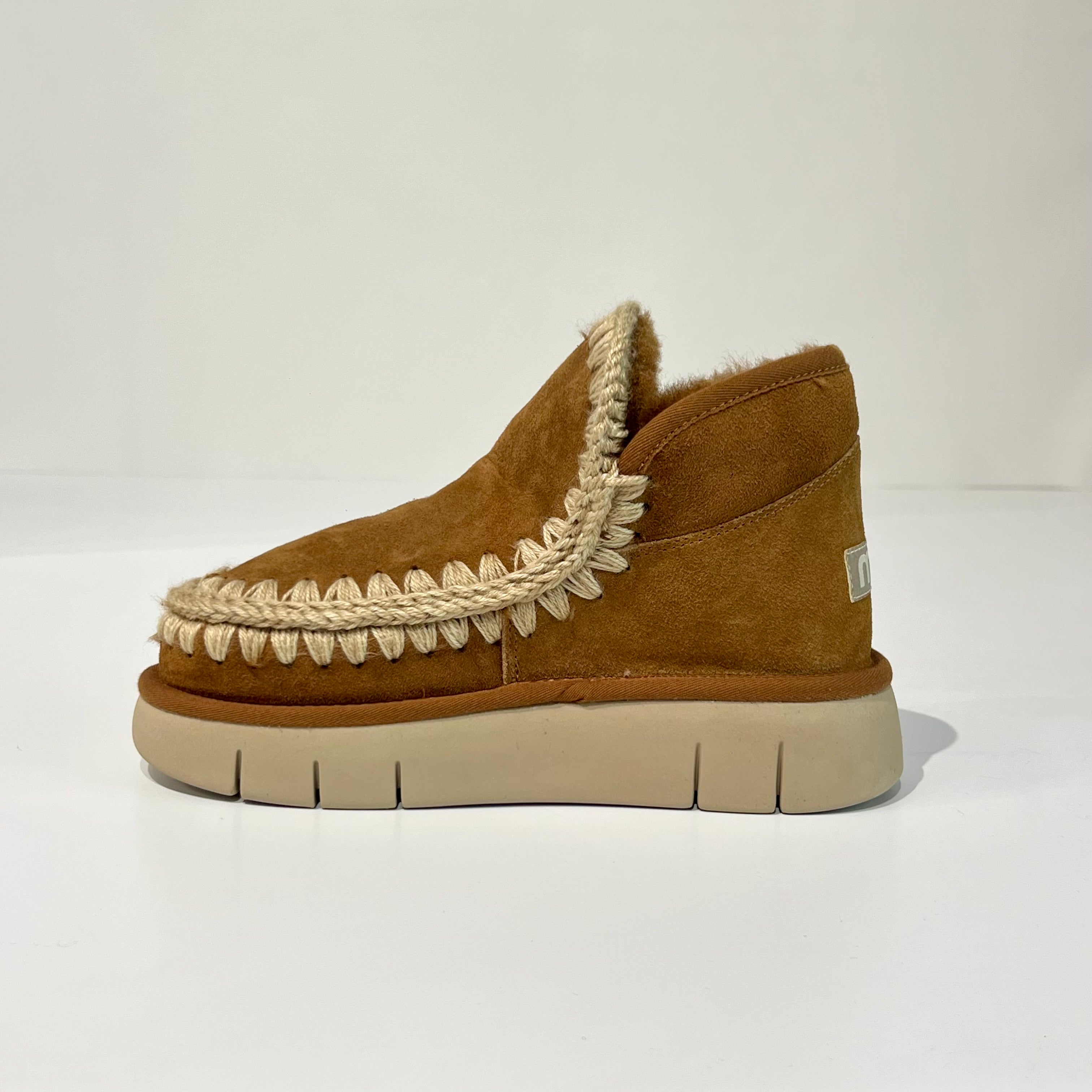 W5-ESKIMO Bounce Sneaker Cognac