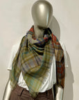 W6-Peonia 1029 Sciarpa Ruggine
