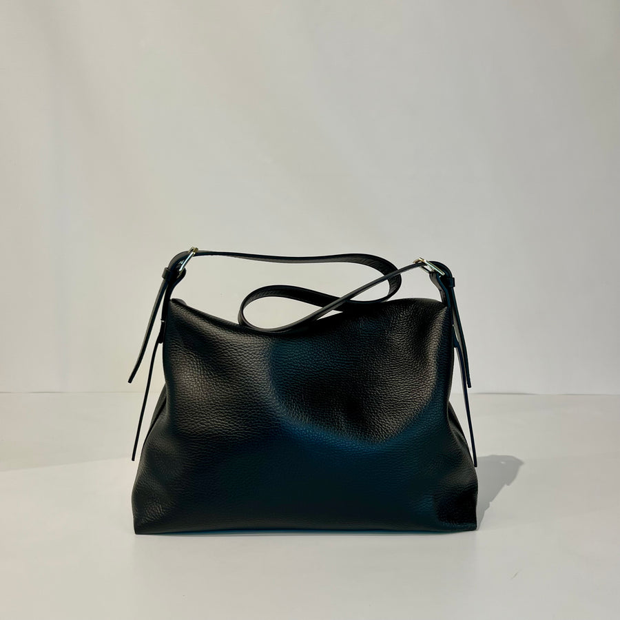 W5-8B0257 Borsa a Tracolla Never Complete Nero
