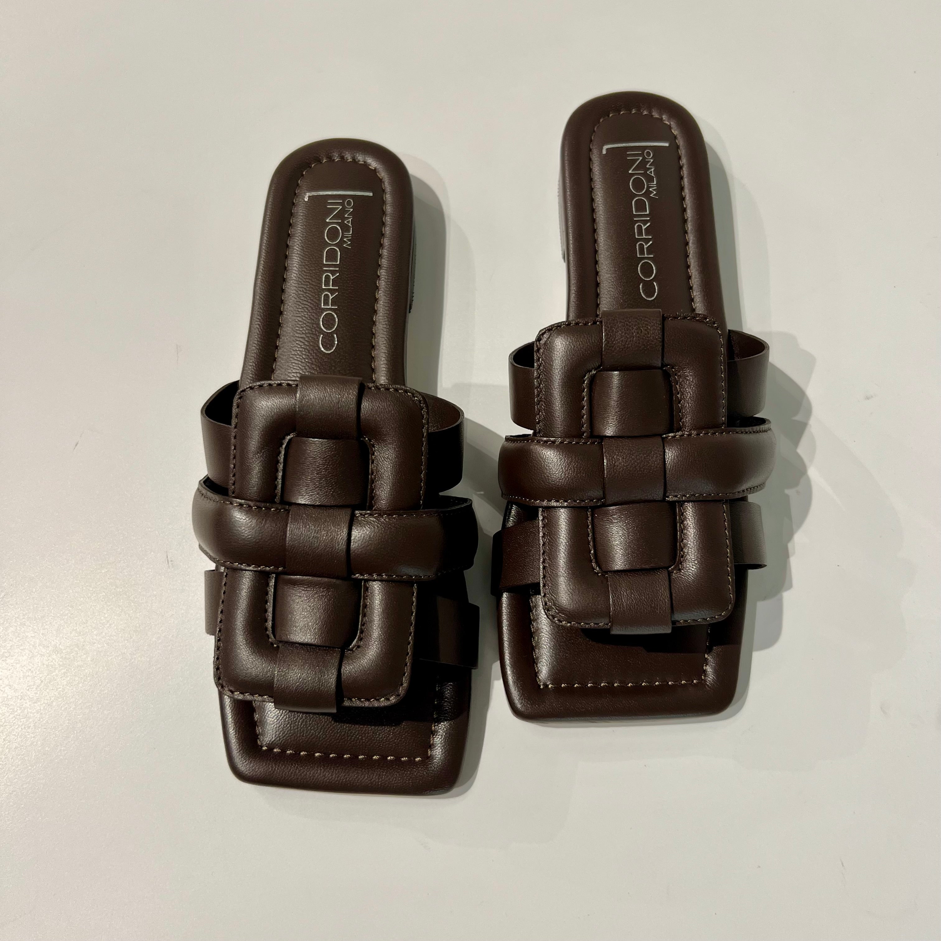S6-8556 Sabot Aperto Imbottito Chocolate