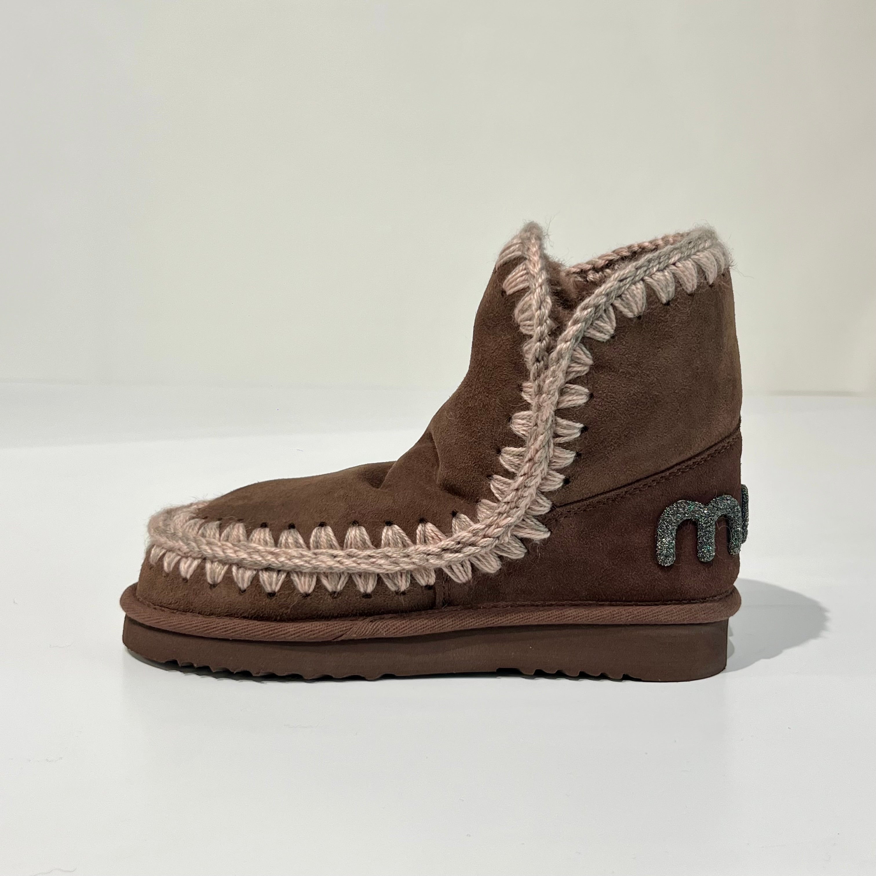 W5-Eskimo 18 Glitter Logo Brown Pepper