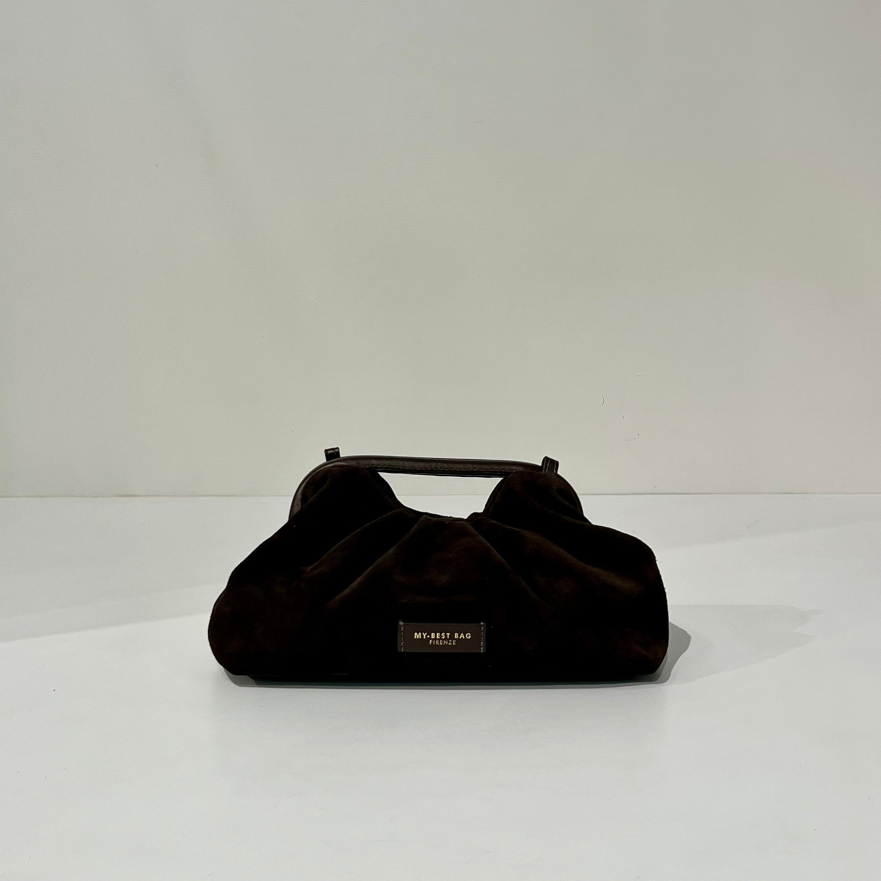 W6-3027 JANINE Suede Dark Brown