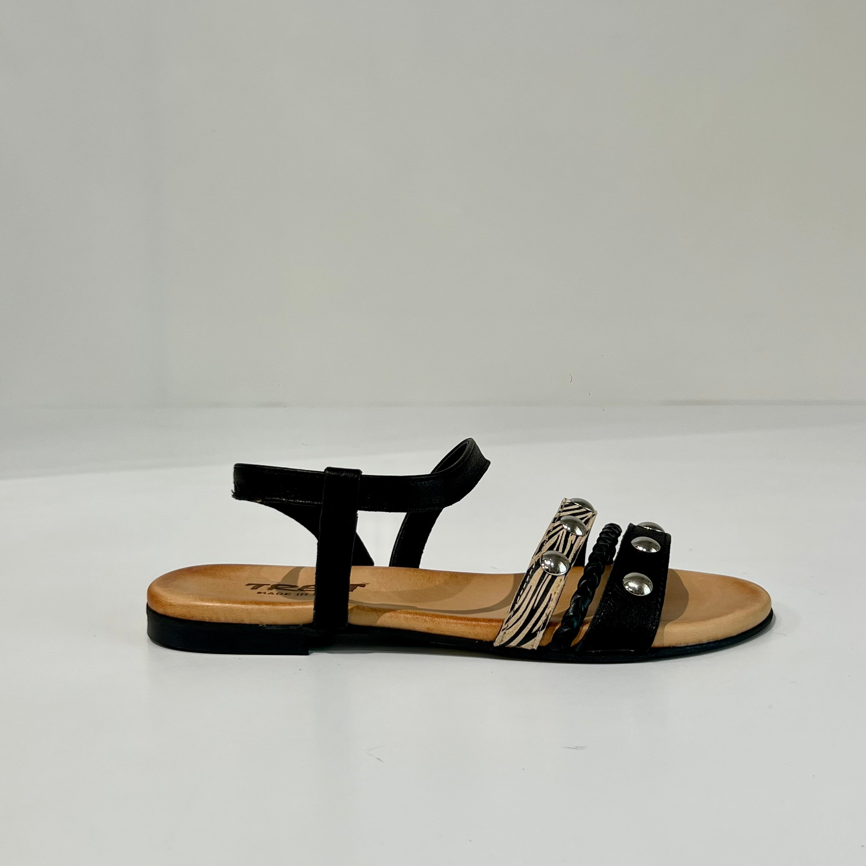 S6-1908 Sandalo Zebra Nero