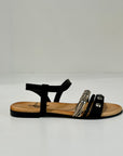 S6-1908 Sandalo Zebra Nero