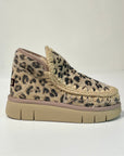W5-Eskimo Bounce Sneaker Hairy Suede Leopard