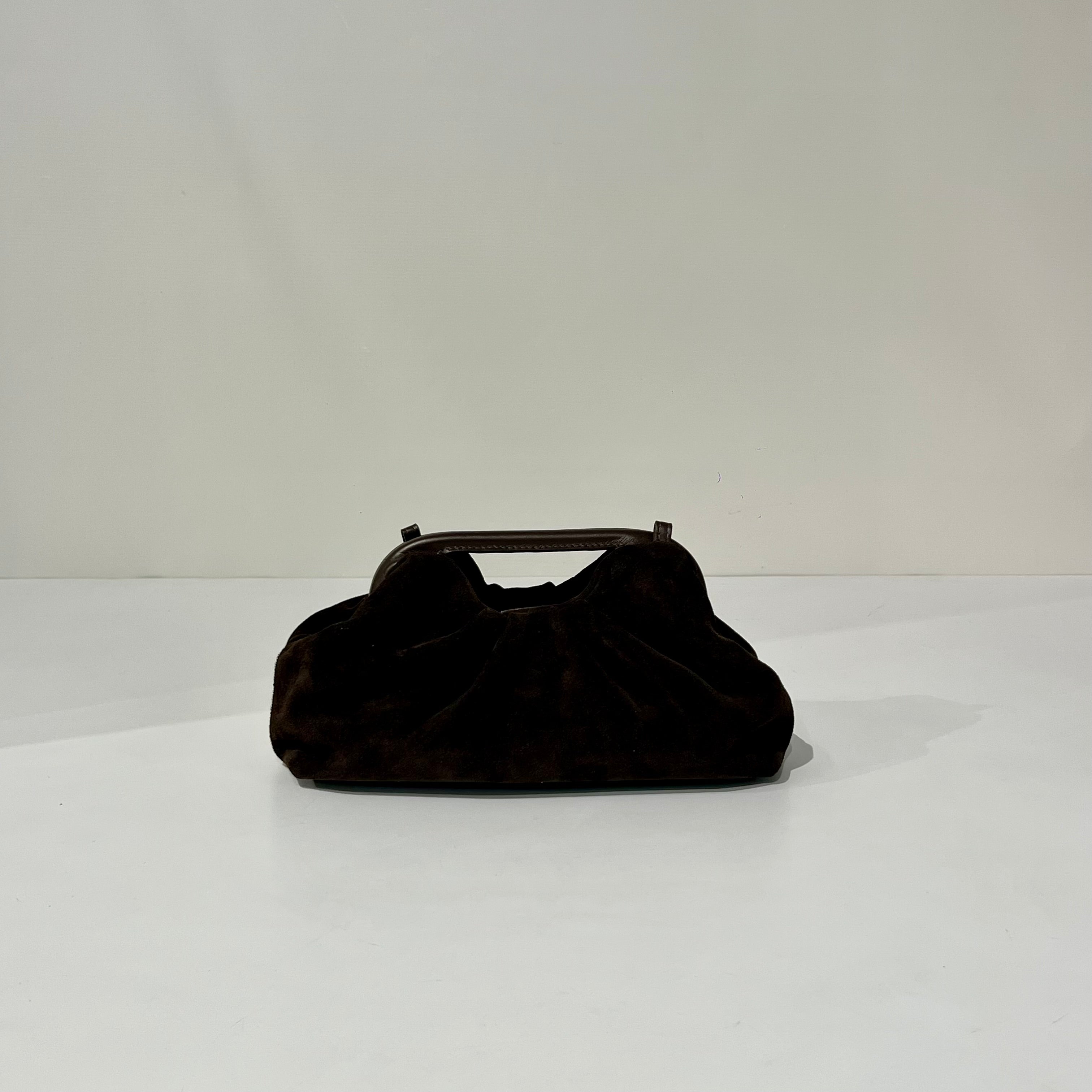 W6-3027 JANINE Suede Dark Brown