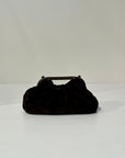 W6-3027 JANINE Suede Dark Brown