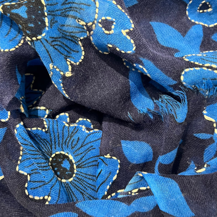 W5-Iris Sciarpa 8060C Azzurro