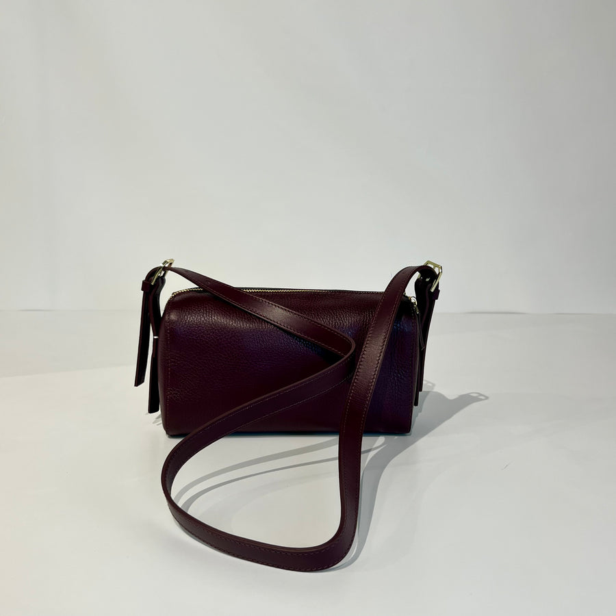 W5-8B0255 Borsa Camera Case Never Complete in Pelle Purple Red