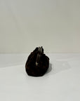 W6-3027 JANINE Suede Dark Brown