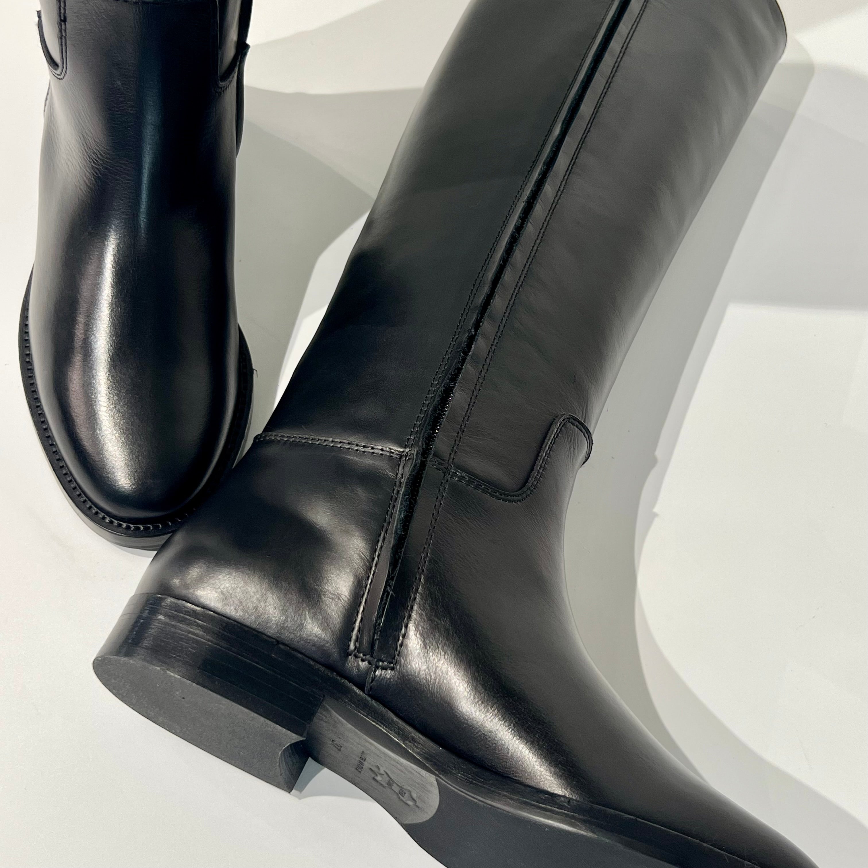 W5-4267 NO ZEPPA Stivale Luxury V Oro Nero