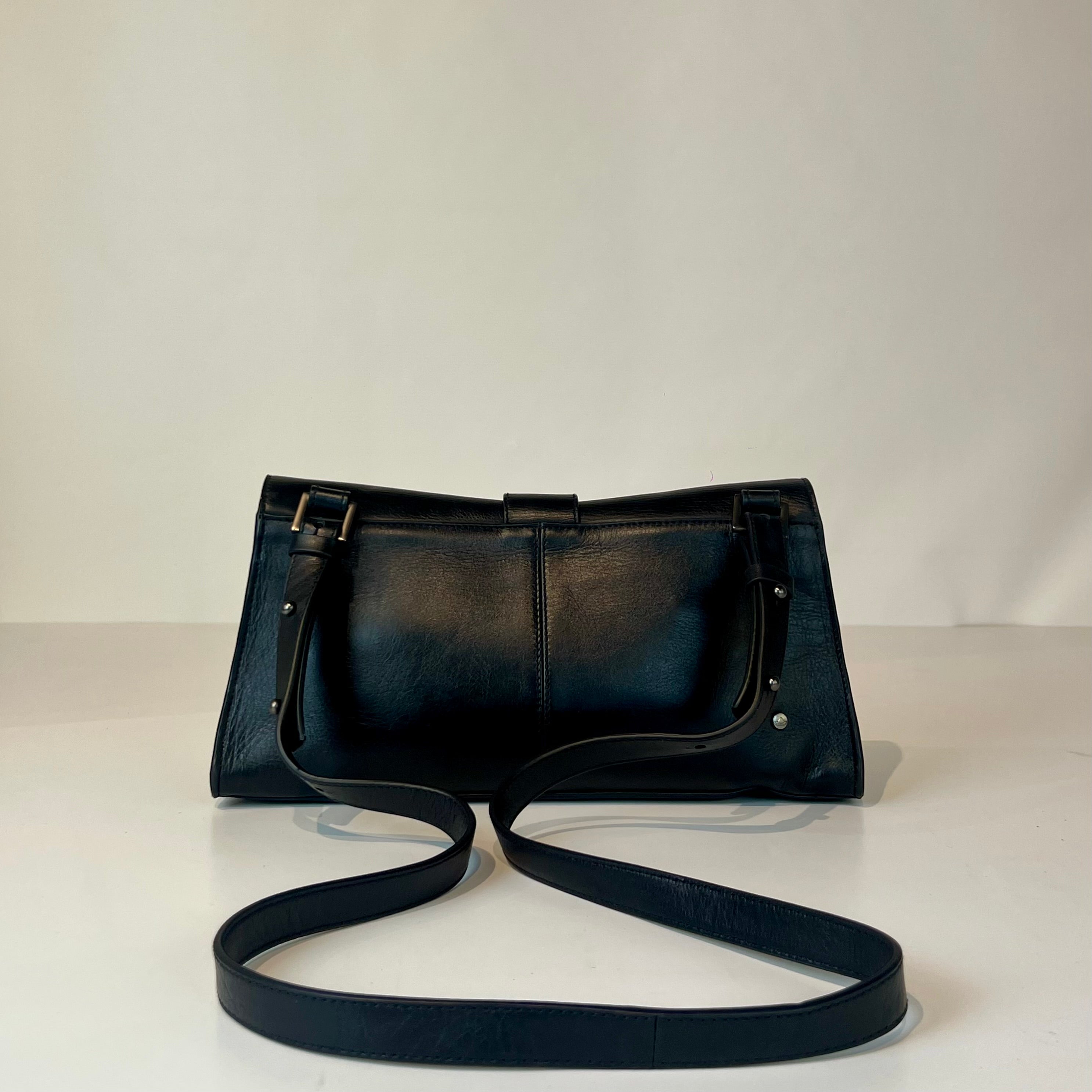 W5-9501 Borsa Tracolla Pelle Black 047