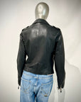 DS5-CICLONE Giubbotto Chiodo Black Woman