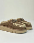 W5-Bonce Clog Metal Logo Elefant Grey