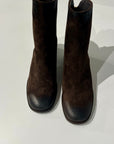 W6-125 Polacchino Basso Camoscio Testa di Moro