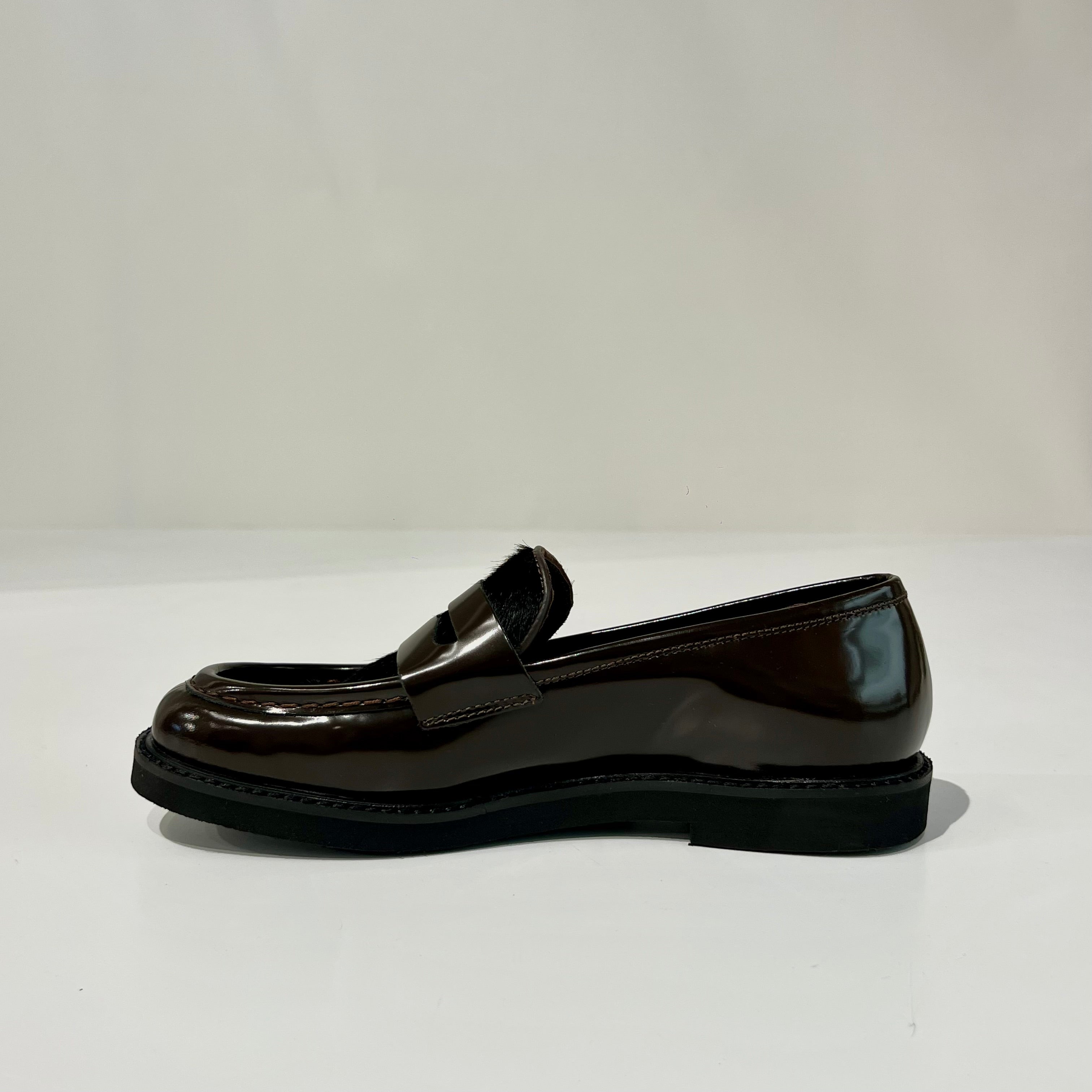 W6-9711 Mocassino Smart Pony Caffè