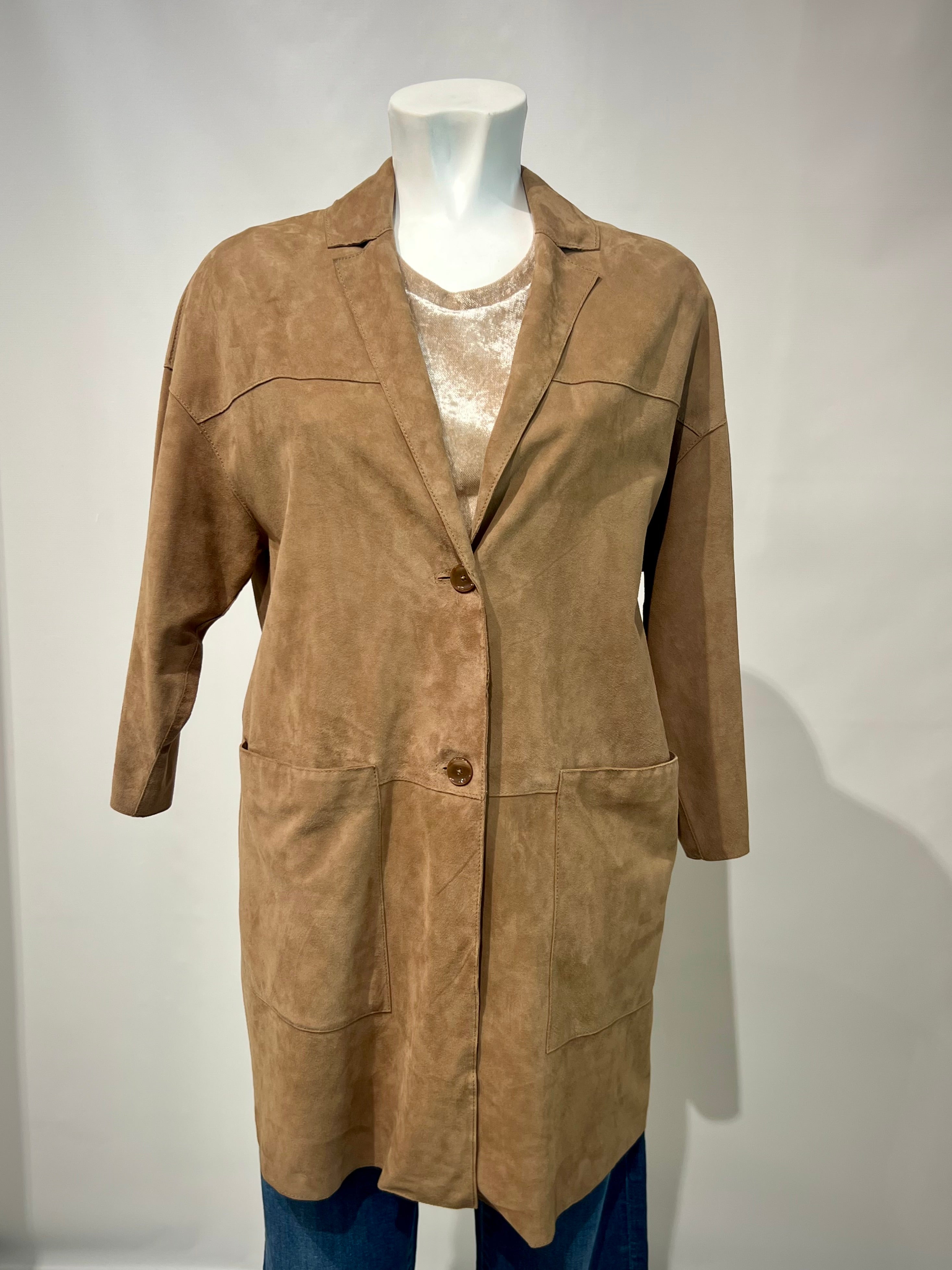 DS5-VIRGINIA Spolverino Sand Woman