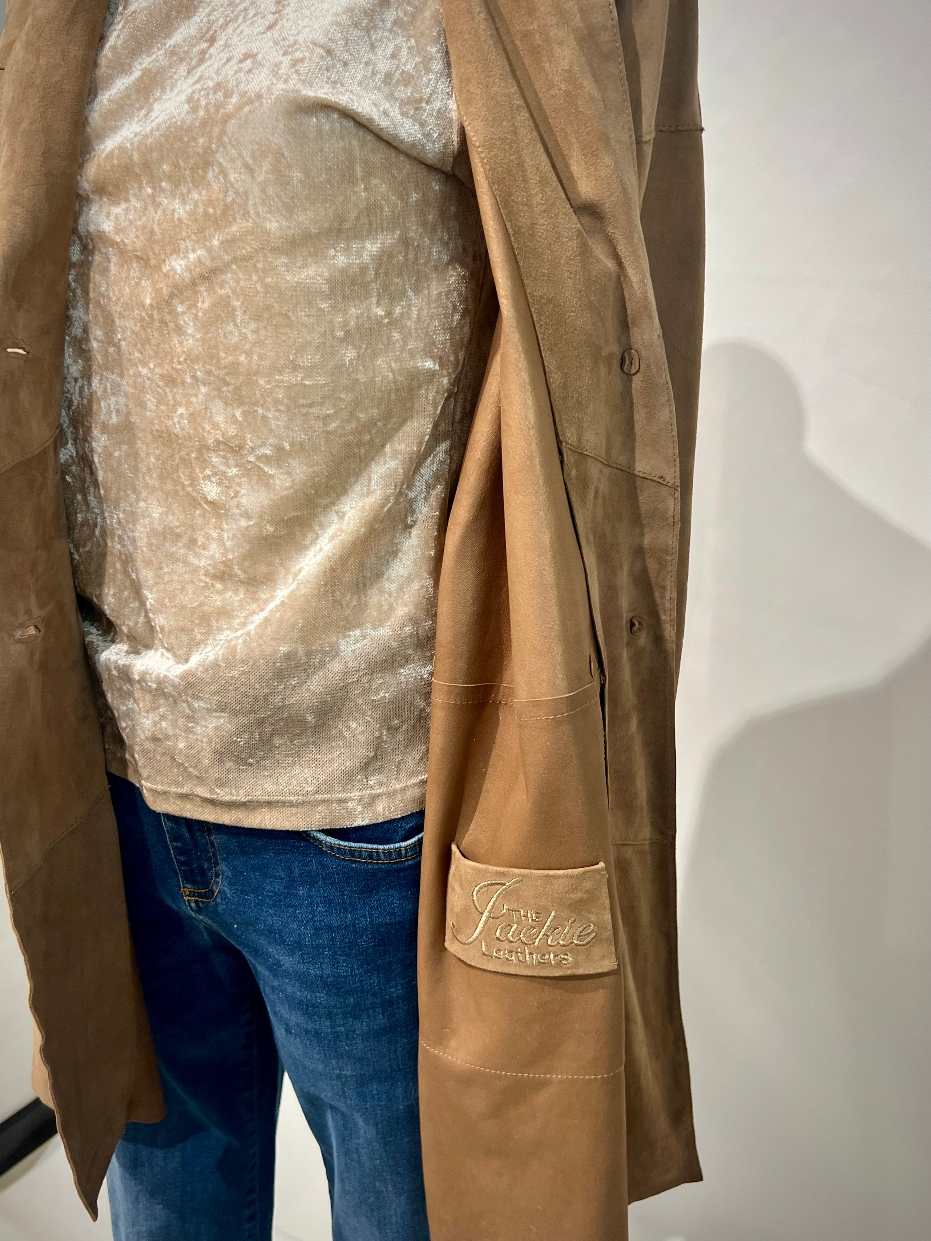 DS5-VIRGINIA Spolverino Sand Woman