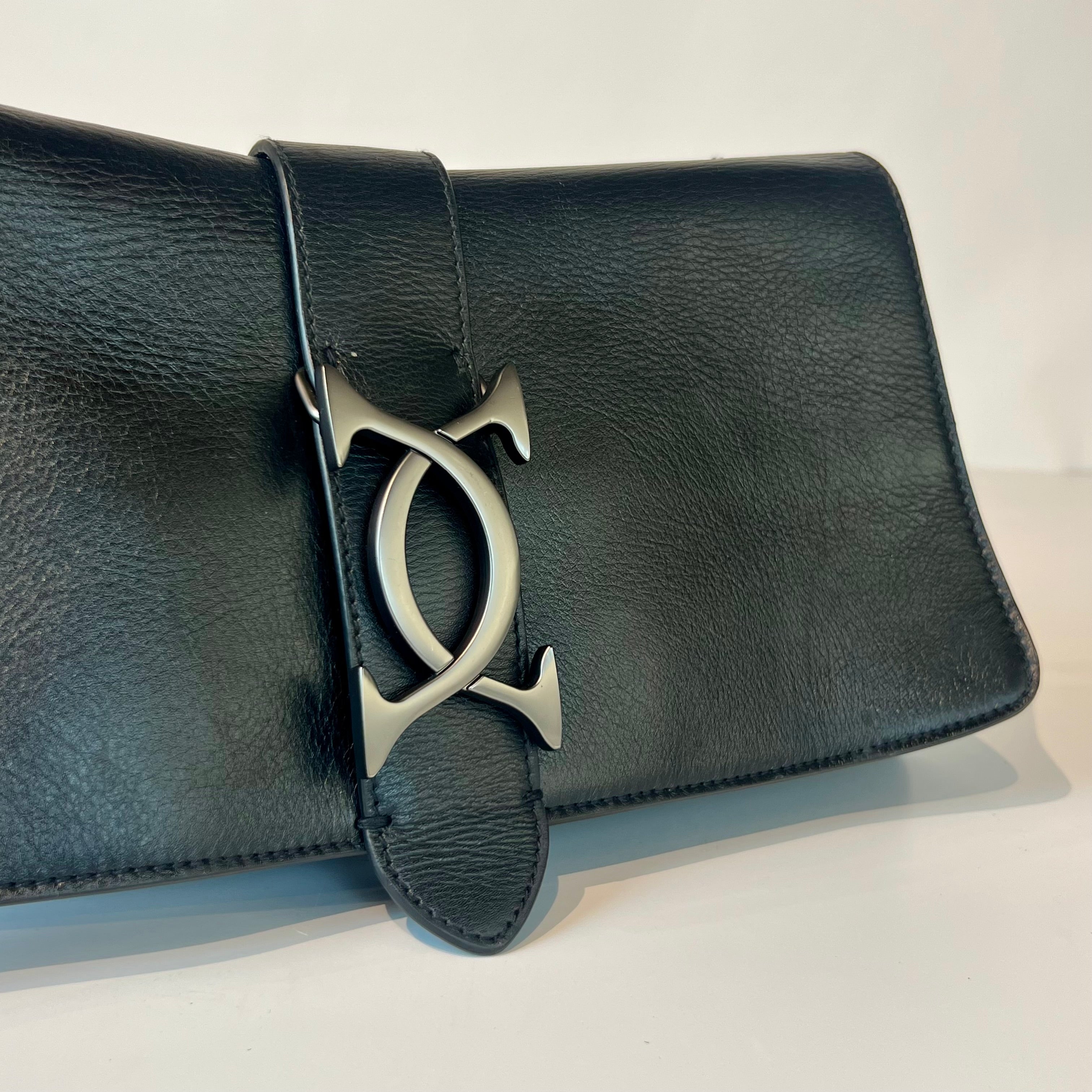 W5-9501 Borsa Tracolla Pelle Black 047