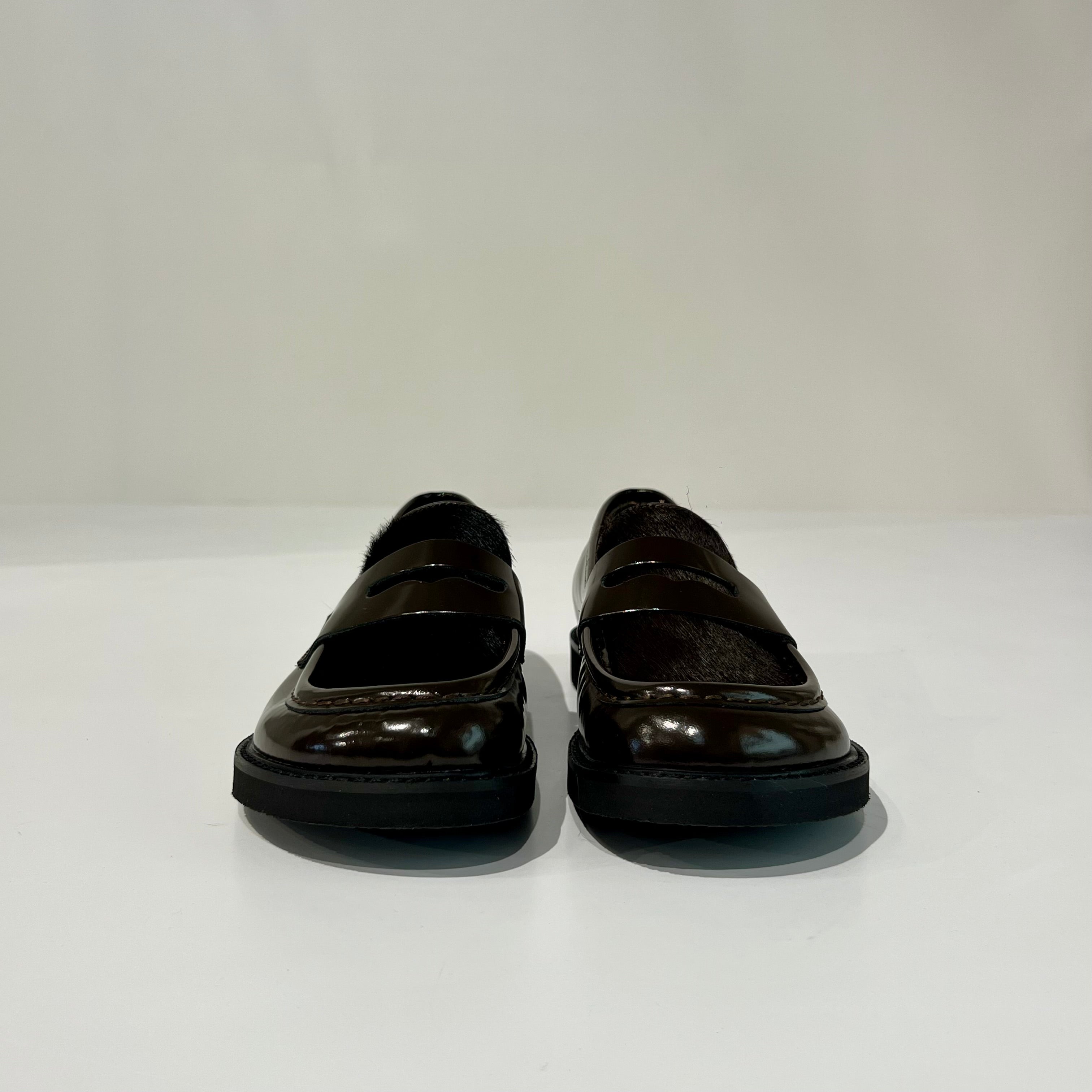 W6-9711 Mocassino Smart Pony Caffè