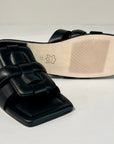 S6-8556 Sabot Aperto Imbottito Black