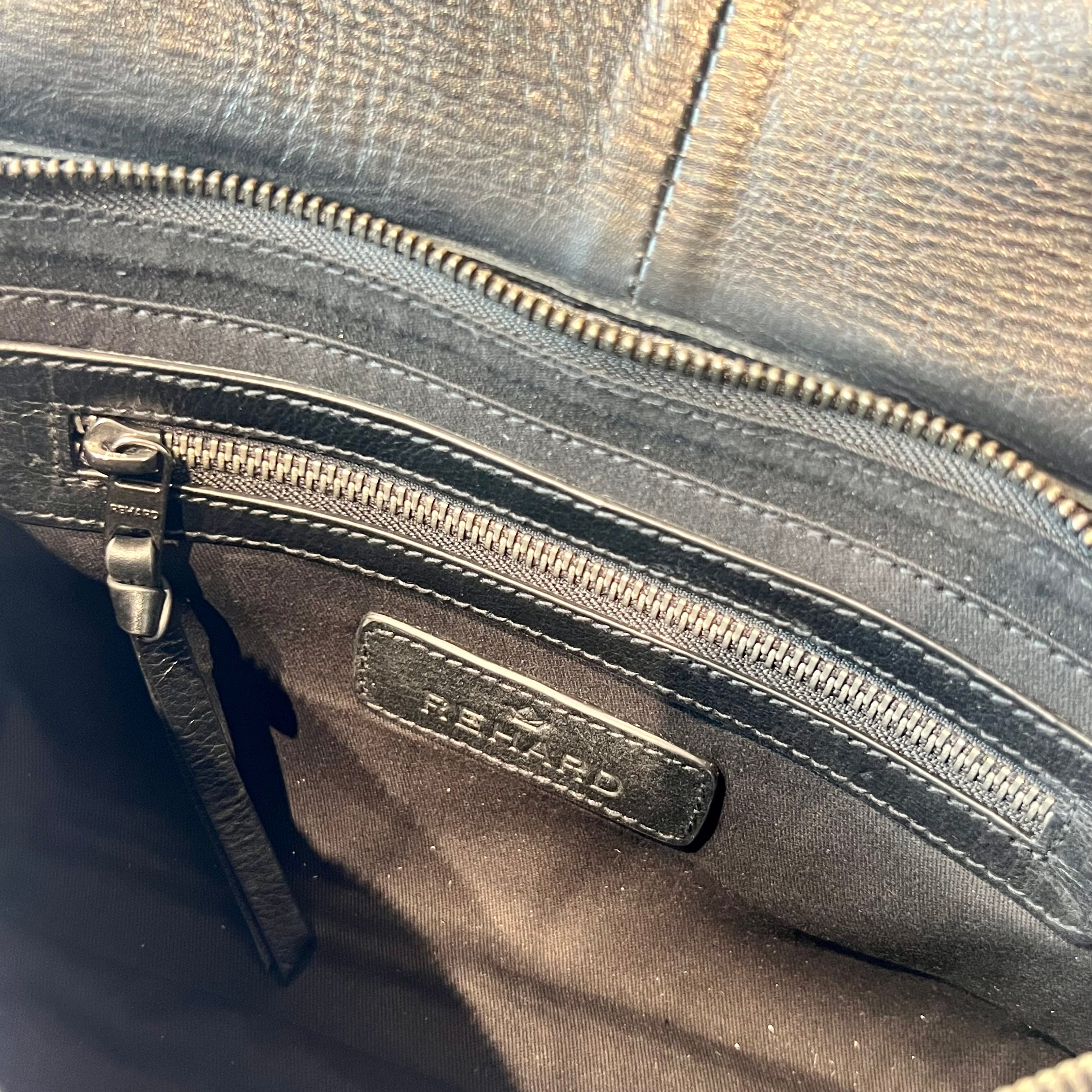 W5-9501 Borsa Tracolla Pelle Black 047