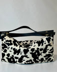 W5-5612 ROXANNE Borsa Large Cavallino Nero/Bianco