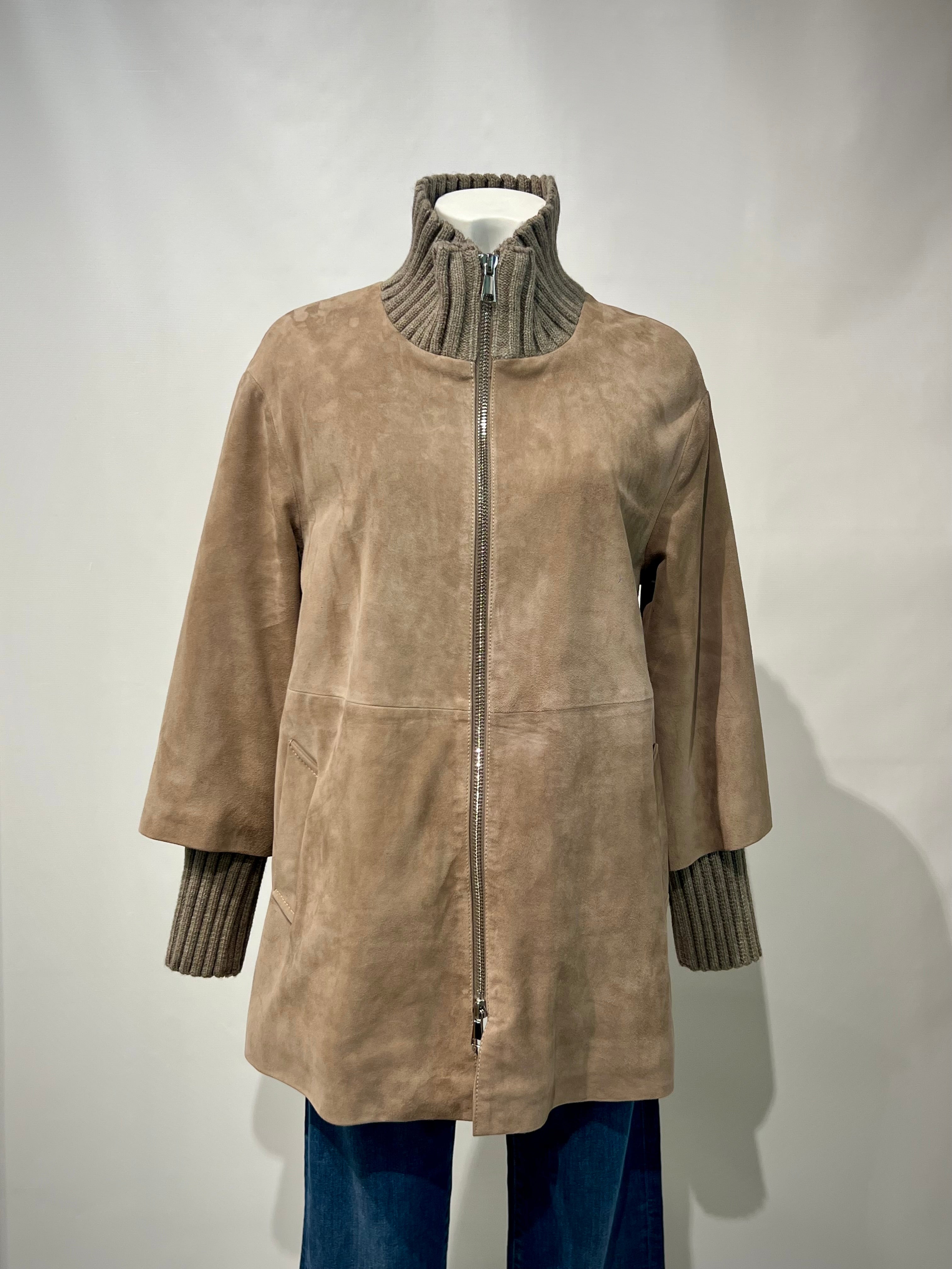 DW5-DESIRE Giacca Over Suede Vanilla Woman