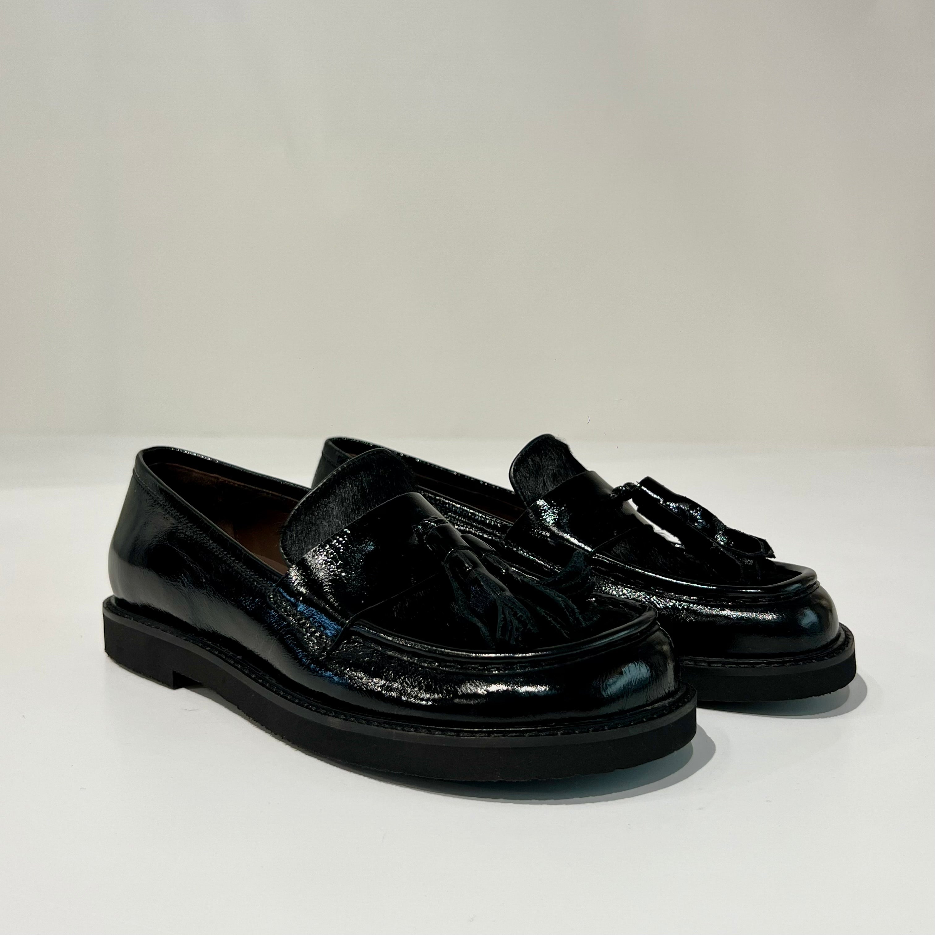 W6-9714 Mocassino Alias Pony Nero