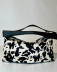 W5-5612 ROXANNE Borsa Large Cavallino Nero/Bianco
