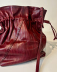 W5-9601 Borsa Tracolla Pelle Crinkle Blood