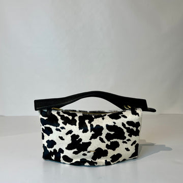W5-5613 ROXANNE Borsa Small Cavallino Nero/Bianco