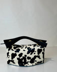 W5-5613 ROXANNE Borsa Small Cavallino Nero/Bianco