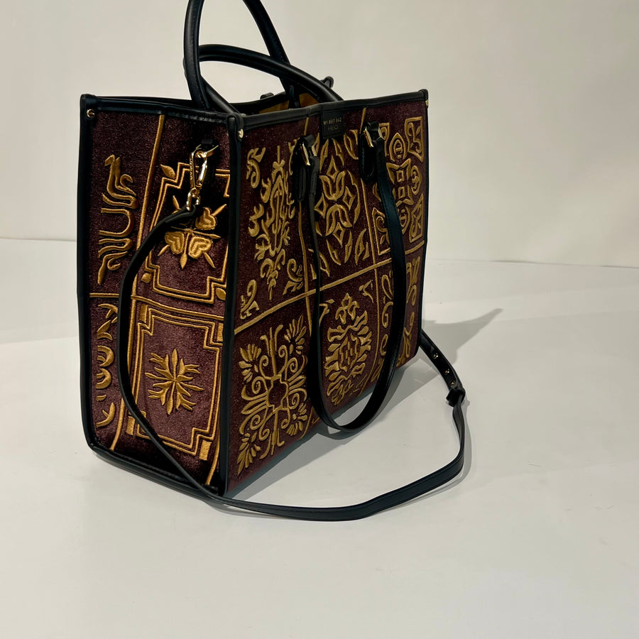 W5-1001 ATENA LISBONA Shopper Grande Tabac