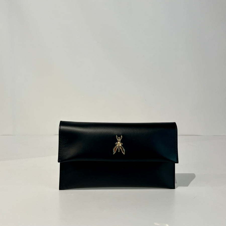 S-CB5460 Pochette Fly con Catena Black