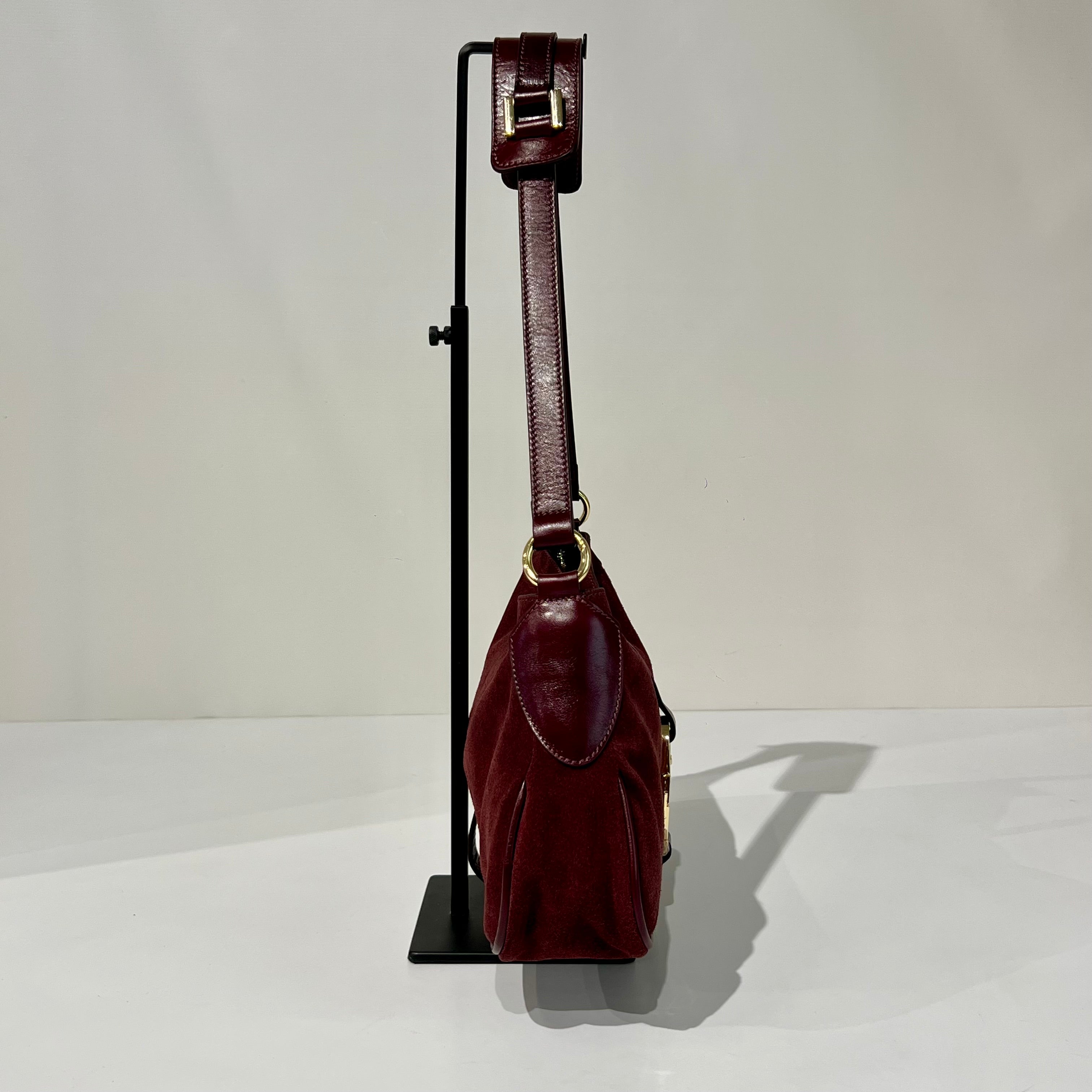 W6-3052 PARIS Suede Bordeaux