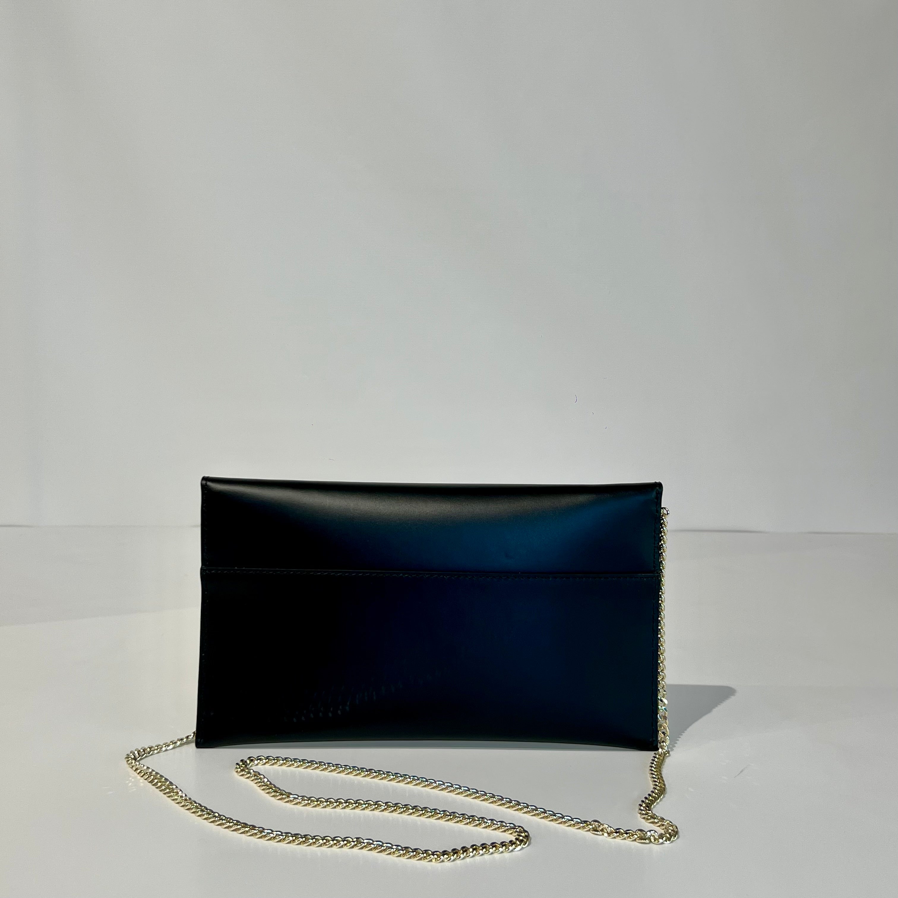 S-CB5460 Pochette Fly con Catena Black