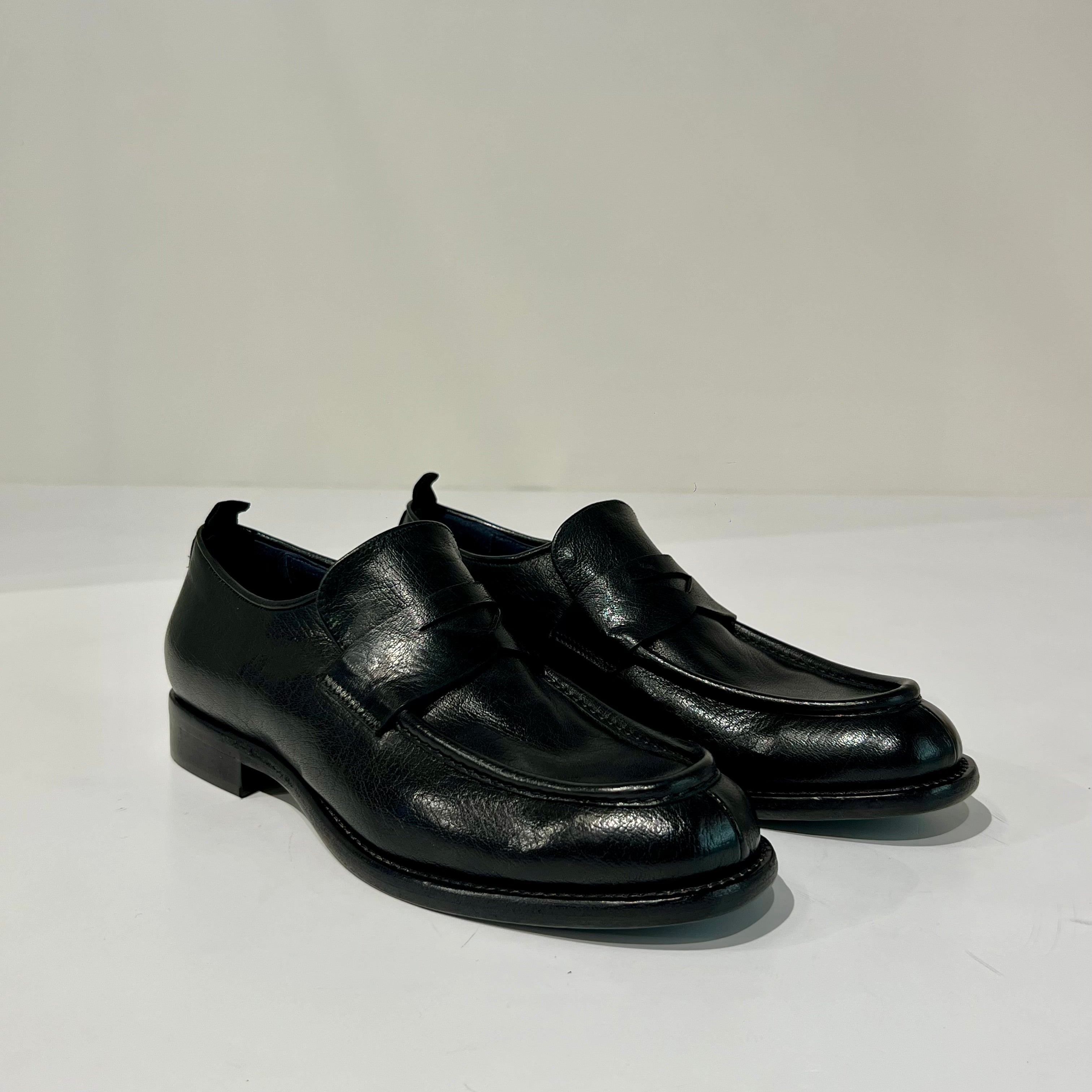 W6-FAYE07 Mocassino Daytona Nero Woman