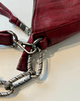 W5-9702 Borsa Tracolla Catena Pelle Crinkle Blood
