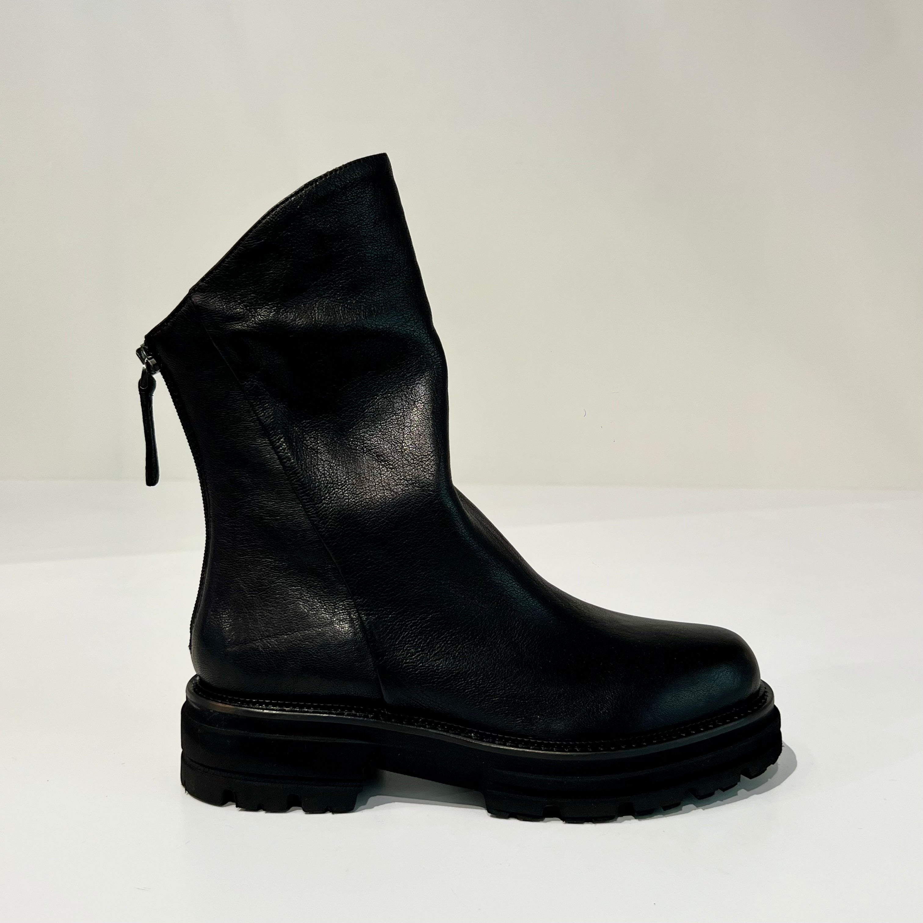 W6-3270 Polacchino Zip West Nero