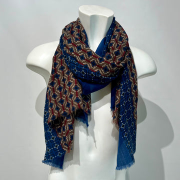 W5-Ortensia Sciarpa 8041 Blu