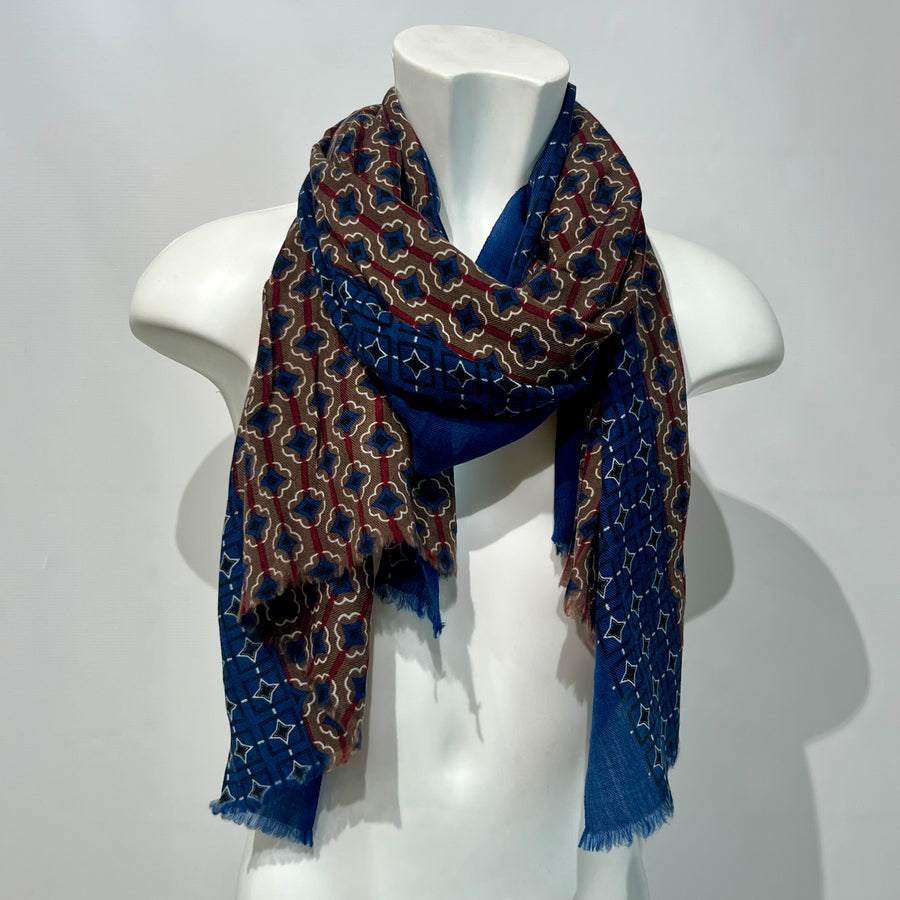 W5-Ortensia Sciarpa 8041 Blu