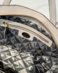 W6-8976 CATERINA Borsa Bom Large Avorio