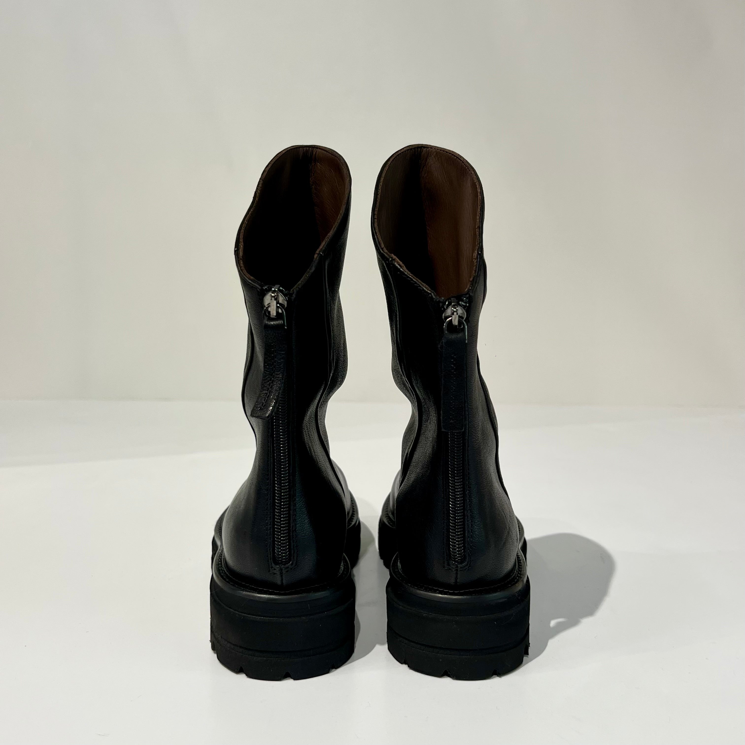 W6-3270 Polacchino Zip West Nero