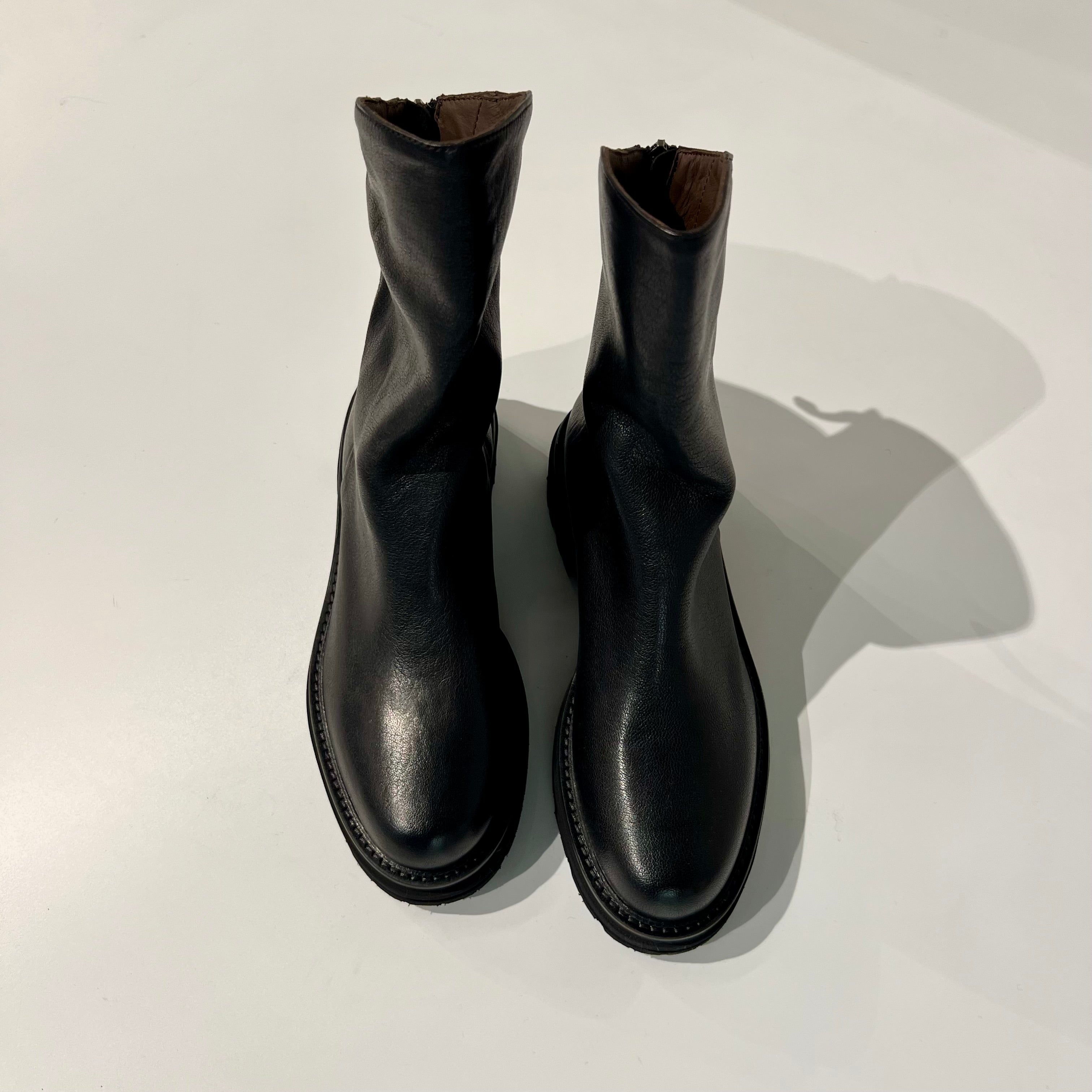 W6-3270 Polacchino Zip West Nero