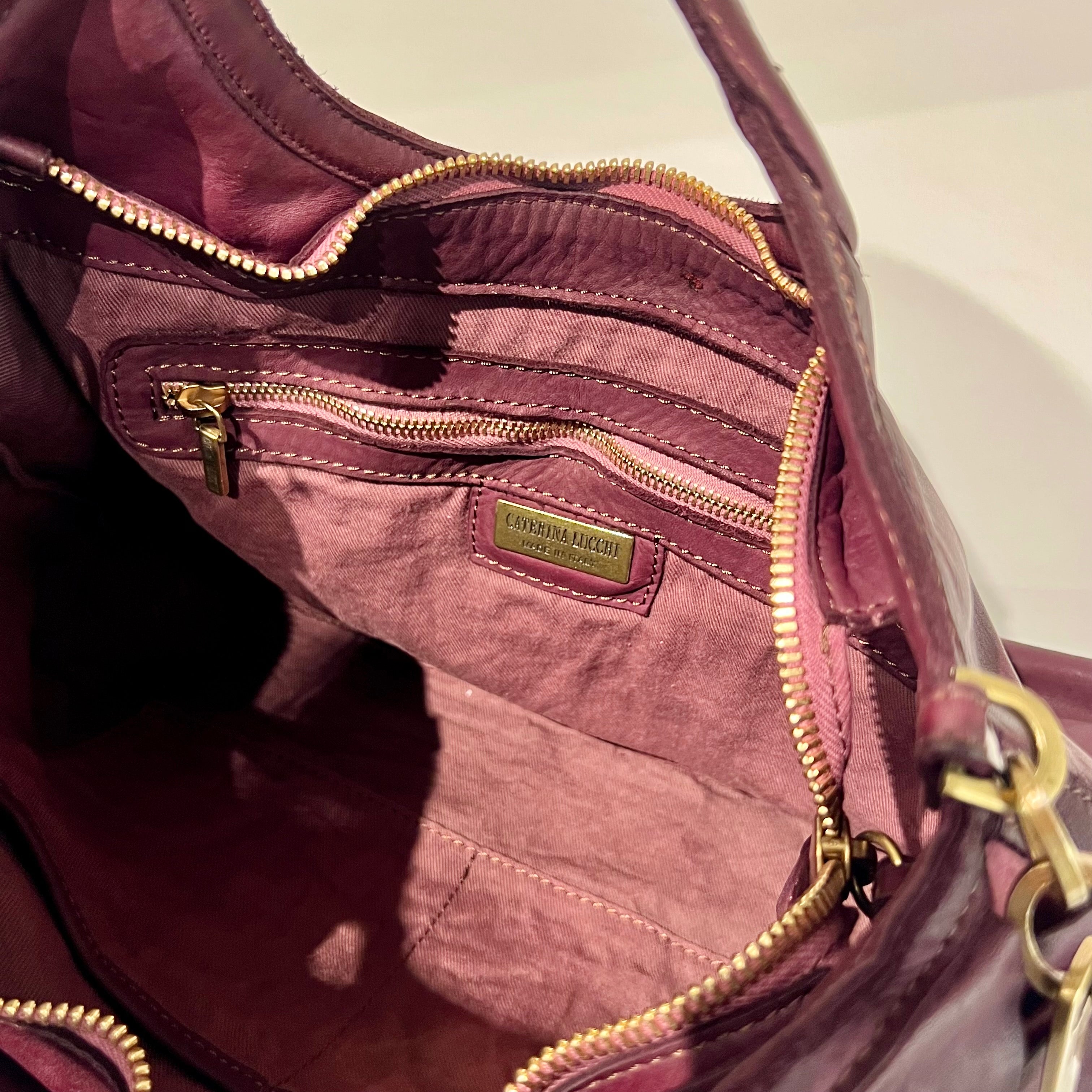 W6-3030 BORSA CAMILLA ENNA L Prugna C3507