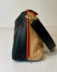 W5-7344 LIVIA Borsa Bicolore Doll Mandorla/Nero