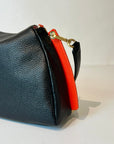 W5-7344 LIVIA Borsa Bicolore Doll Mandorla/Nero